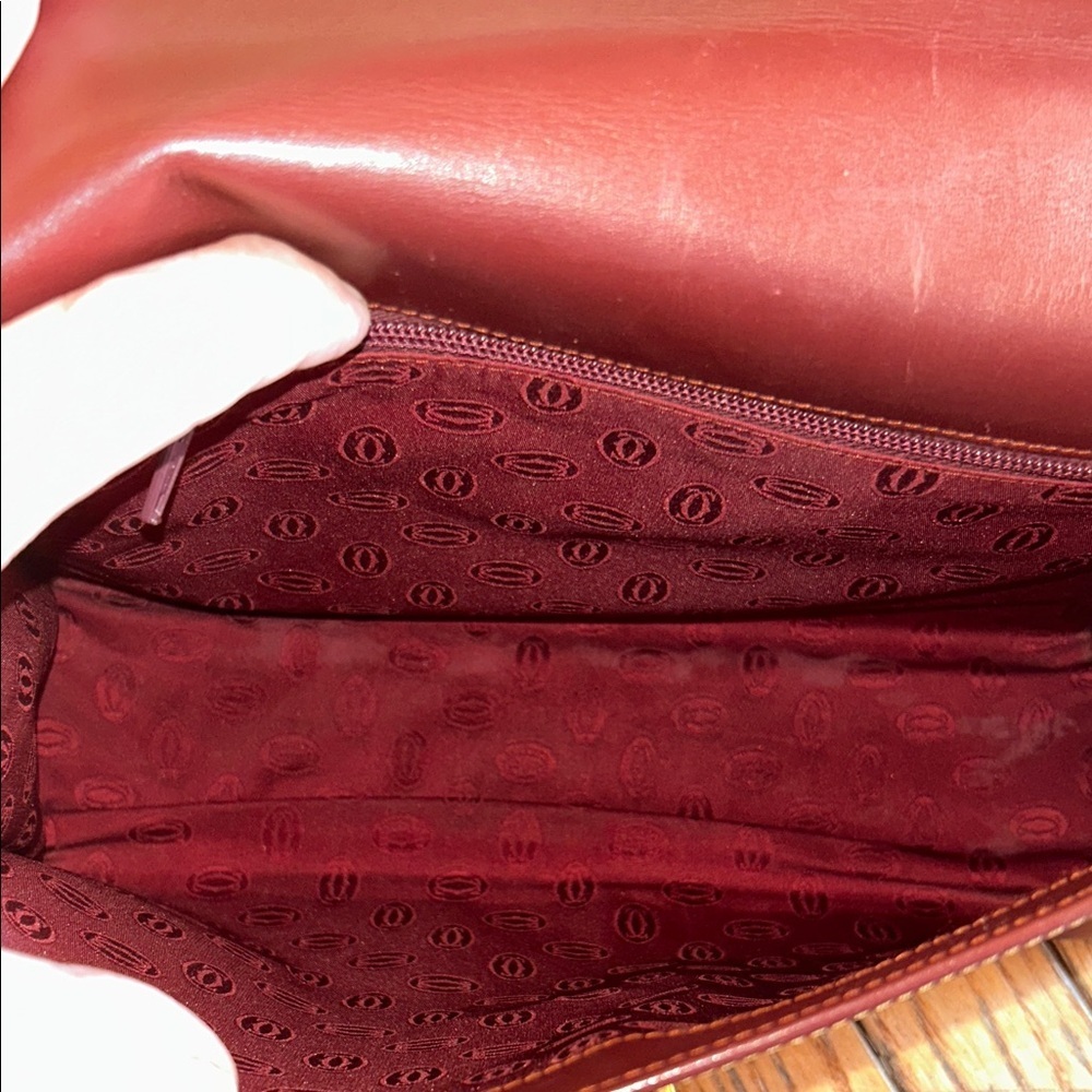 Cartier
Bordeaux Leather Handbag/ Kelly Bag - Picture 13 of 15